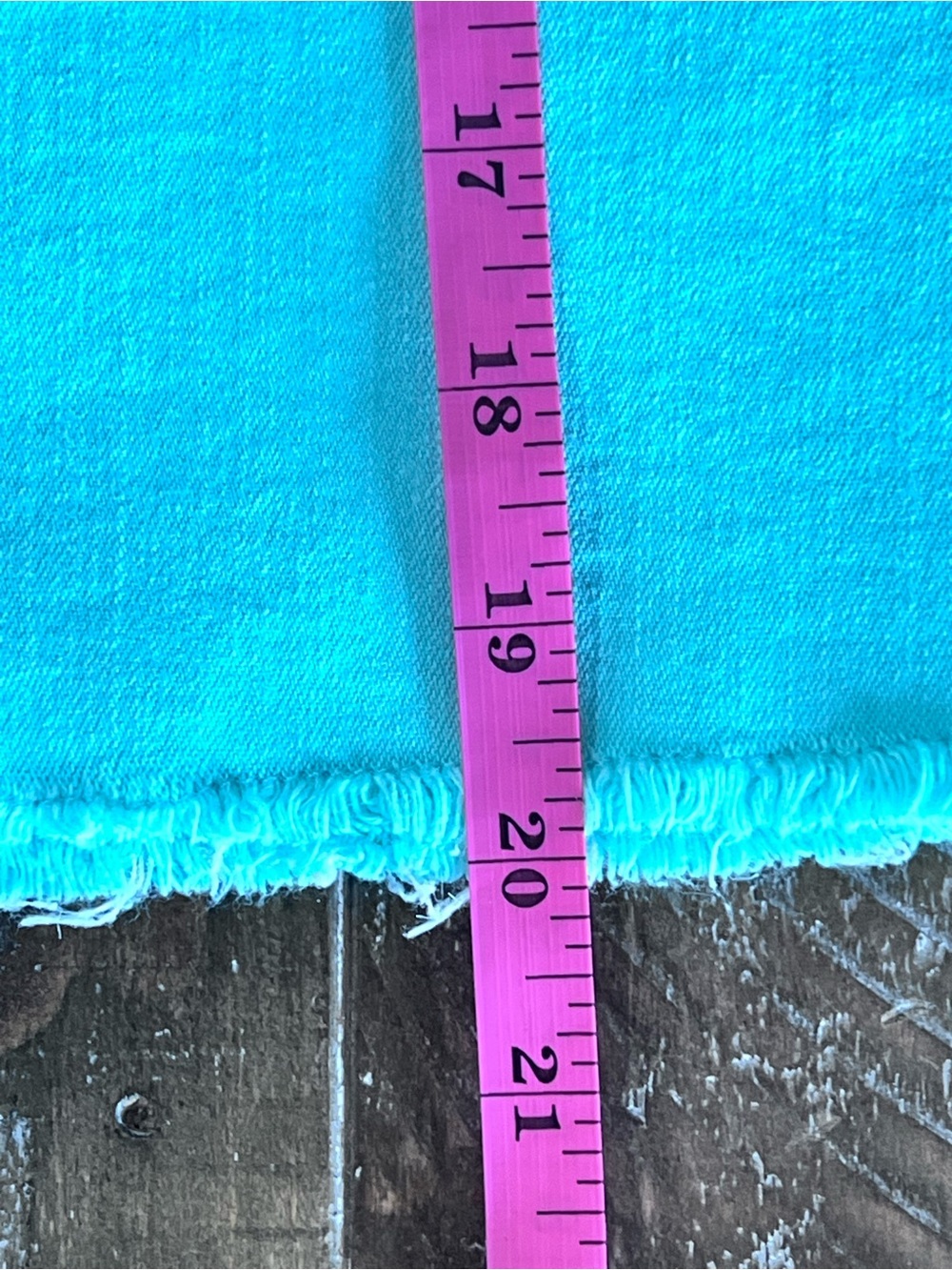 Ruby Rd. Bright Turquoise Mini Skort with Patch Pockets - Picture 4 of 6